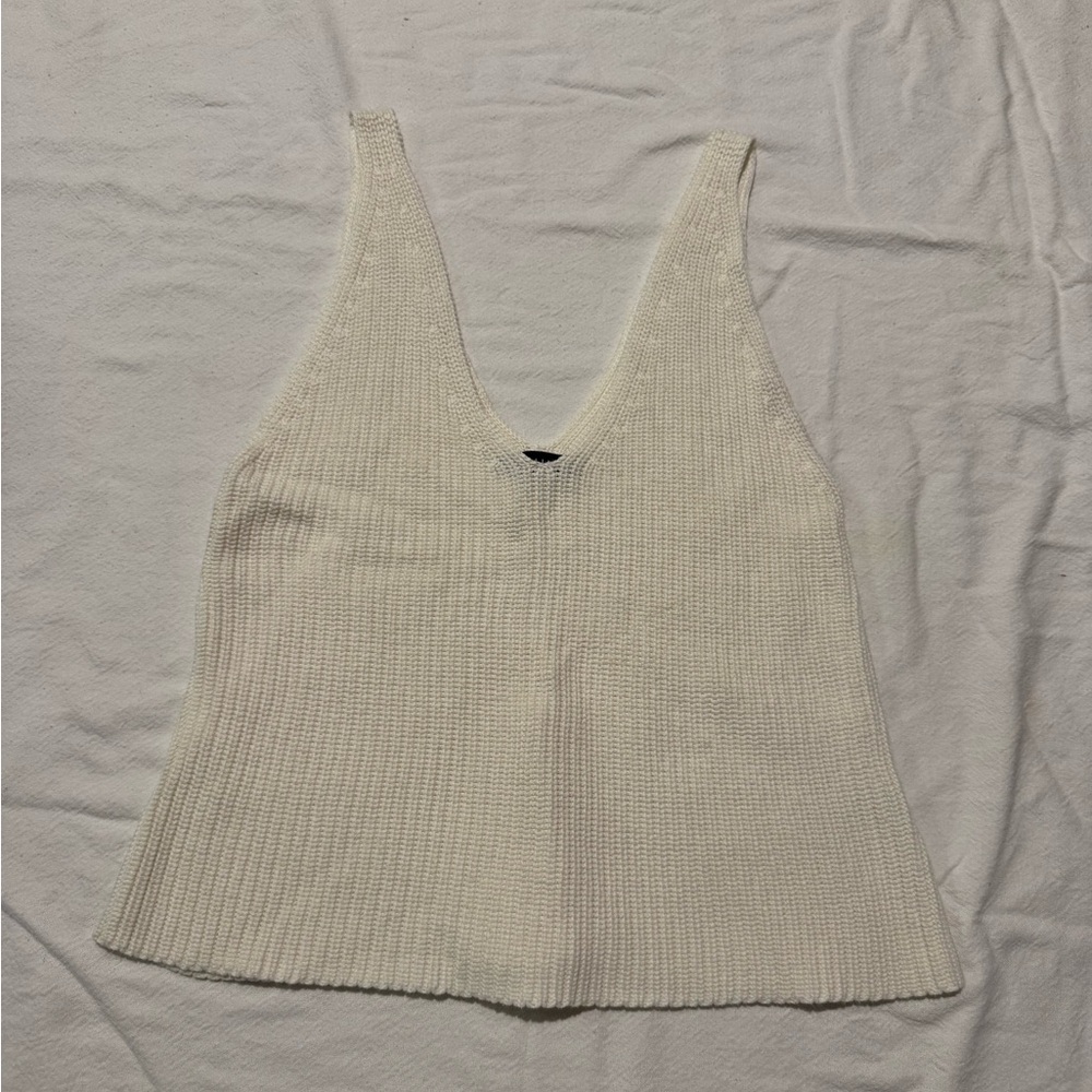 William B | knit tank top